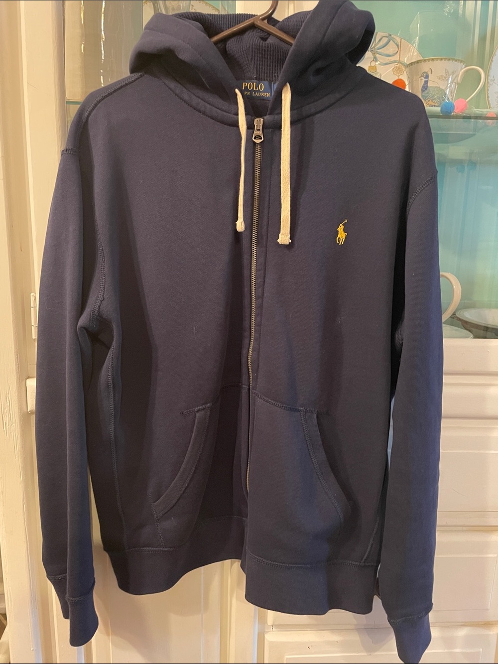 Polo by Ralph Lauren Navy Full-Zip Hoodie